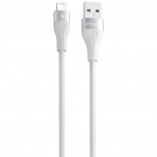 Кабель Proove Soft Silicone USB Type-A - Lightning (M/M), 2 м, White (CCSO20001122)