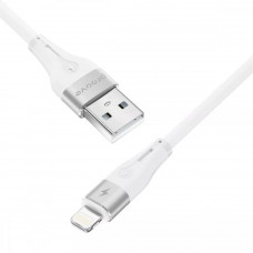 Кабель Proove Soft Silicone USB Type-A - Lightning (M/M), 2 м, White (CCSO20001122)