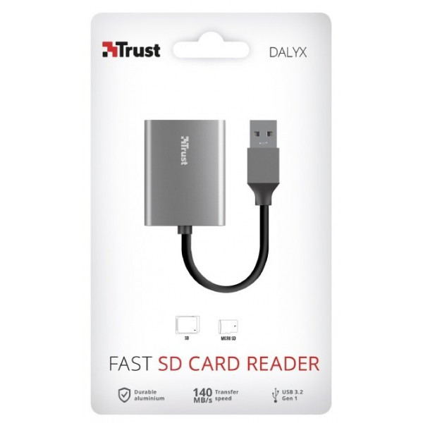Кардридер Trust Dalyx Grey (24135)