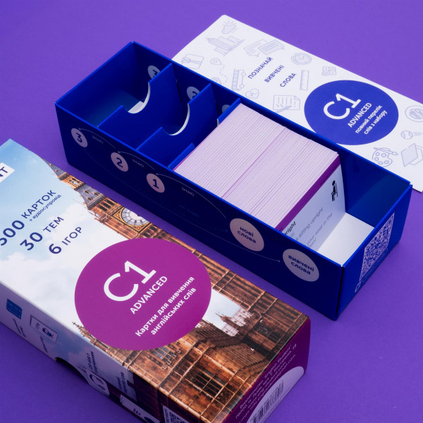 Картки для вивчення англійської мови English Student. C1 – Advanced