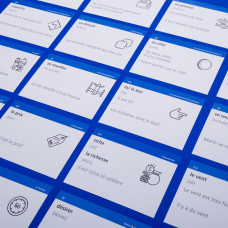 Картки для вивчення французької мови English Student