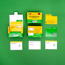 Картки для вивчення німецької мови English Student. Alltaglich Deutsch