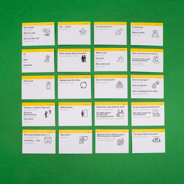 Картки для вивчення німецької мови English Student. Alltaglich Deutsch