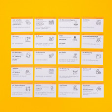 Картки для вивчення німецької мови English Student. Рівень В1.1 - Середній