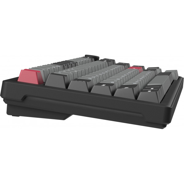 Клавіатура бездротова GamePro Asgard Yord Keychron Super Red Switch Black (MK266BK)