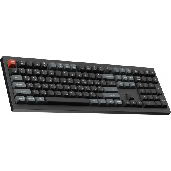 Клавіатура бездротова Keychron V6 Ultra Keychron Red Switch Black RGB (V6U-D1-UA)
