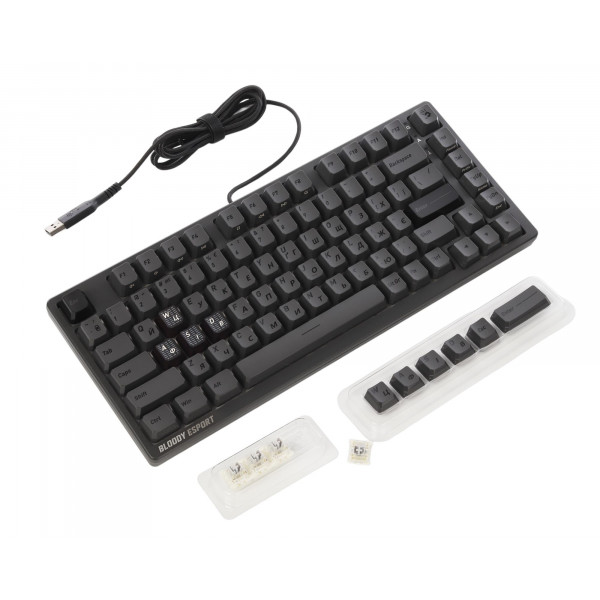 Клавіатура Bloody MS76 Iron Grey