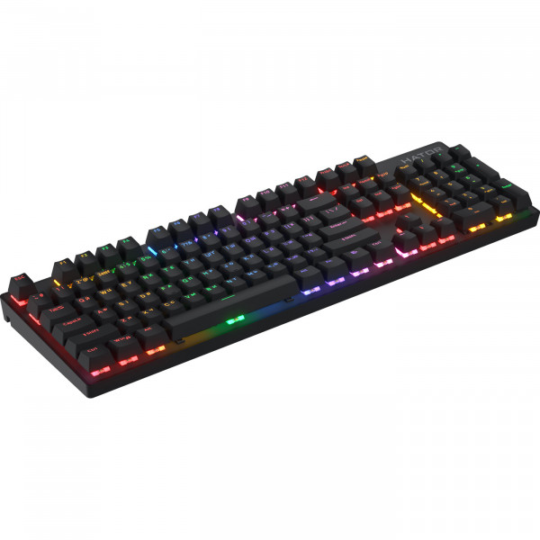 Клавіатура Hator Icefall Mecha Wireless Rainbow Black (HTK204UA)