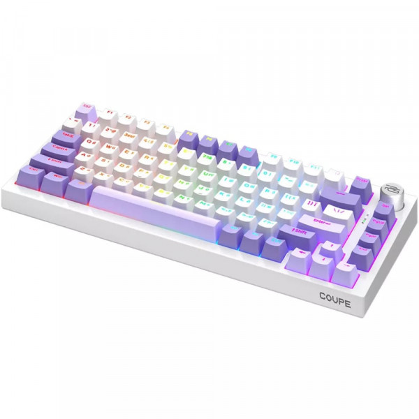 Клавіатура Proove Gaming Coupe UA White/Purple
