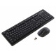 Комплект (клавіатура, миша) бездротовий A4Tech FG1200S Black