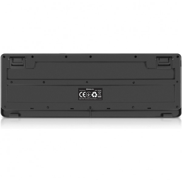 Комплект (клавіатура, миша) бездротовий REAL-EL Kit-555W Black