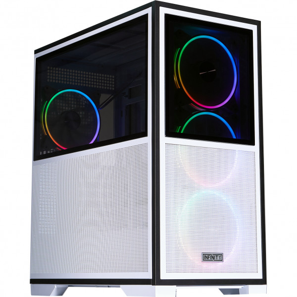 Корпус 1stPlayer IF8-WH-4FO7-14-W White