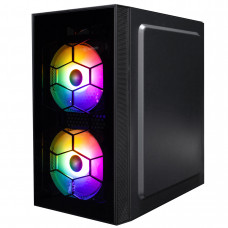 Корпус 1stPlayer X1-3F1 Black 600W