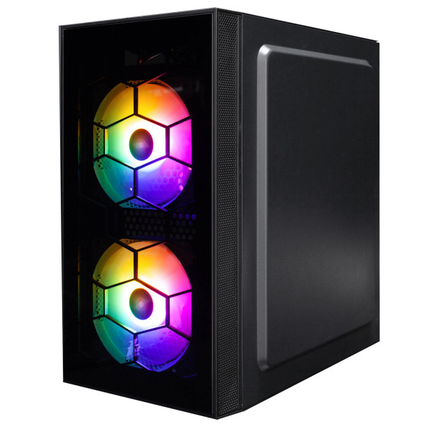 Корпус 1stPlayer X1-3F1 Black 600W