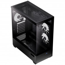 Корпус AeroCool P500D Digi-G-BK-v1 Black (ACCM-PN07033.11)