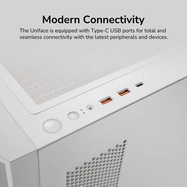 Корпус Cougar Uniface White без БЖ