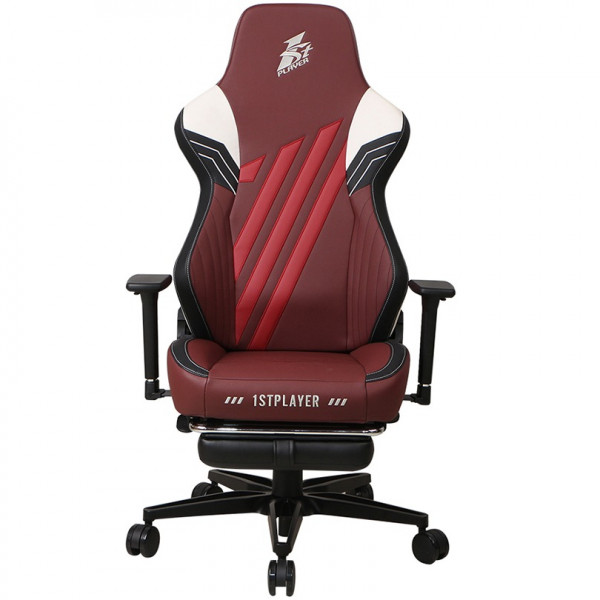 Крісло для геймерів 1stPlayer Duke Black White Red