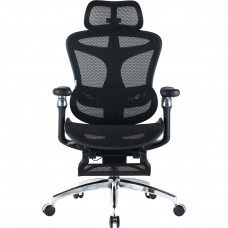 Крісло офісне Sihoo Doro C300 Pro Mesh Black with footrest (Doro-C300-Pro-M101-JT)