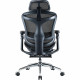 Крісло офісне Sihoo Doro C300 Pro Mesh Black with footrest (Doro-C300-Pro-M101-JT)