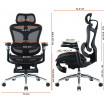 Крісло офісне Sihoo Doro C300 Pro Mesh Black with footrest (Doro-C300-Pro-M101-JT)