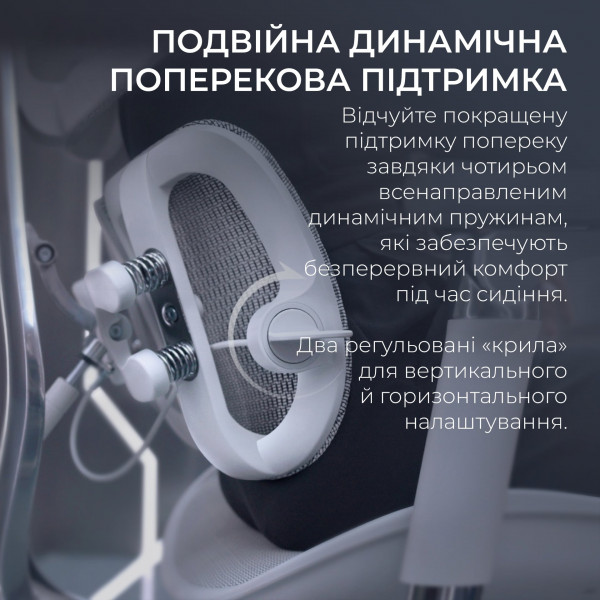 Крісло офісне Sihoo Doro S300 Mesh Light Grey (S300-M202)