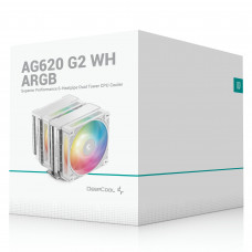 Кулер процесорний DeepCool AG620 G2 WH ARGB (R-AG620-WHAMMG2-G)