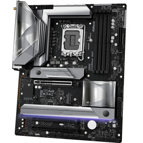 Материнська плата ASRock Z890 LiveMixer WiFi Socket 1851