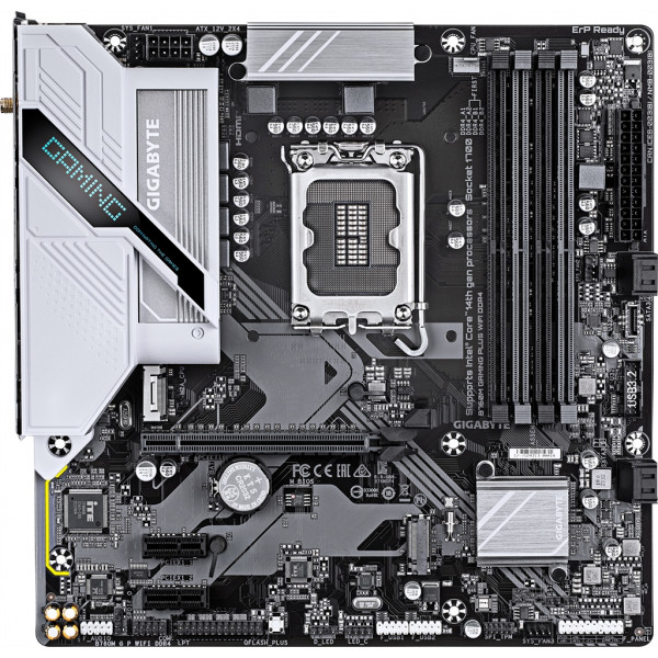 Материнська плата Gigabyte B760M Gaming Plus WiFi DDR4 Socket 1700