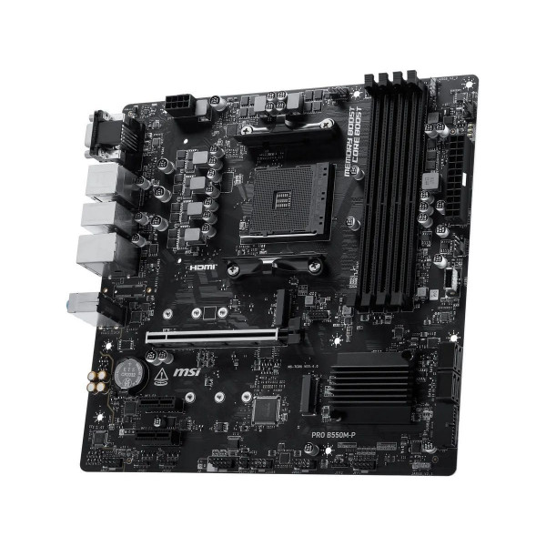 Материнська плата MSI Pro B550M-P Socket AM4