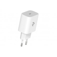 Мережевий зарядний пристрій 2E (1USB 3A) White (2E-WC1USBC20W-W)