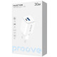 Мережевий зарядний пристрій Proove Pocket GaN 30W White (WCPG30110002)
