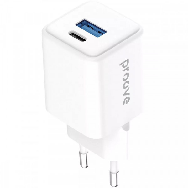 Мережевий зарядний пристрій Proove Pocket GaN 30W White (WCPG30110002)