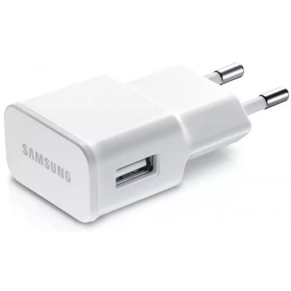 Мережевий зарядний пристрій Samsung (1USB, 1.55А) White (EP-TA50EWE) OEM