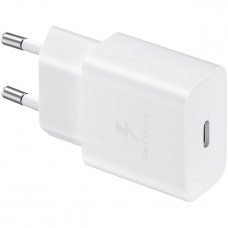 Мережевий зарядний пристрій Samsung EP-T1510N White, 1хUSB Type-C, 15W (EP-T1510NWEGEU)