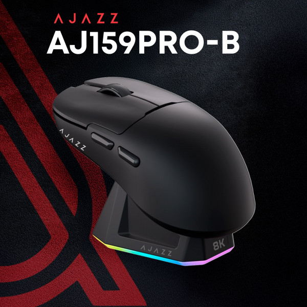 Миша бездротова Ajazz AJ159Pro Black (AJ159-PRO-B)