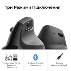 Миша бездротова Keychron M5 WL Black (M5-A23)