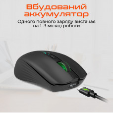 Миша бездротова Meetion BTM002 Black (MT-BTM002-A)