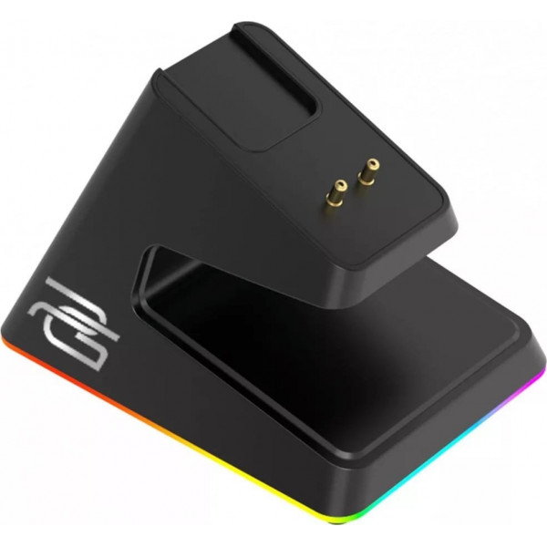 Миша бездротова Proove Gaming Superfight Wireless with charging dock Black/Purple (WMSW00122001)