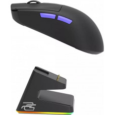 Миша бездротова Proove Gaming Superfight Wireless with charging dock Black/Purple (WMSW00122001)