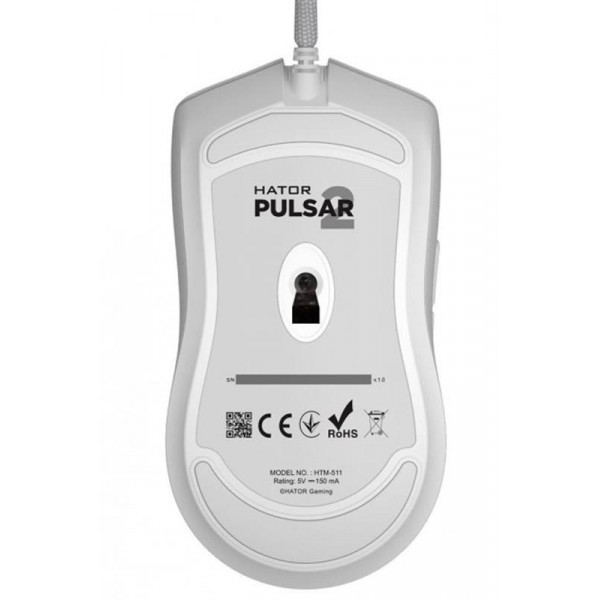 Миша Hator Pulsar 2 White (HTM-511)