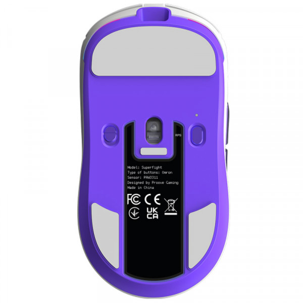 Миша Proove Gaming Superfight Wired White/Purple (GMSW00102002)