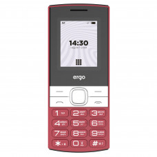 Мобiльний телефон Ergo B185 Dual Sim Red