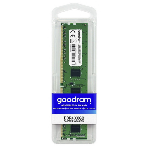 Модуль пам`яті DDR4 16GB/2666 Goodram (GR2666D464L19S/16G)