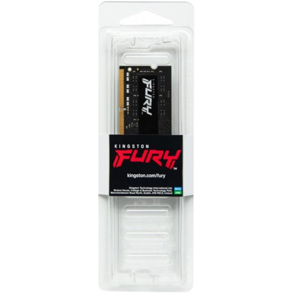 Модуль пам`яті SO-DIMM 16GB/2666 DDR4 Kingston Fury Impact (KF426S15IB1/16)