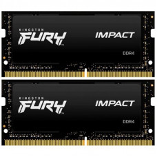 Модуль пам`ятi SO-DIMM 2x32GB/3200 DDR4 Kingston Fury Impact (KF432S20IBK2/64)