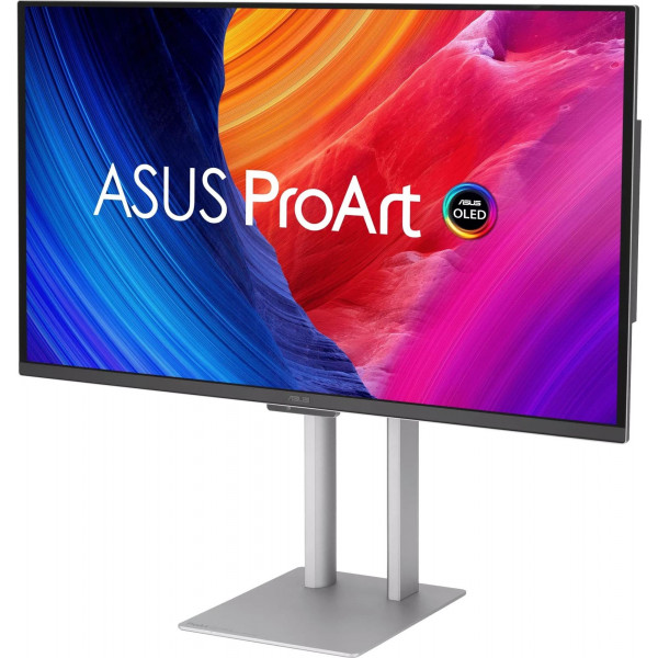 Монітор Asus 26.5" ProArt PA27UCDMR (90LM04NE-B01K71) OLED Silver/Black 240Hz