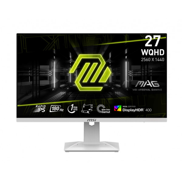 Монітор MSI 27" MAG 274QRFW IPS White 180Hz