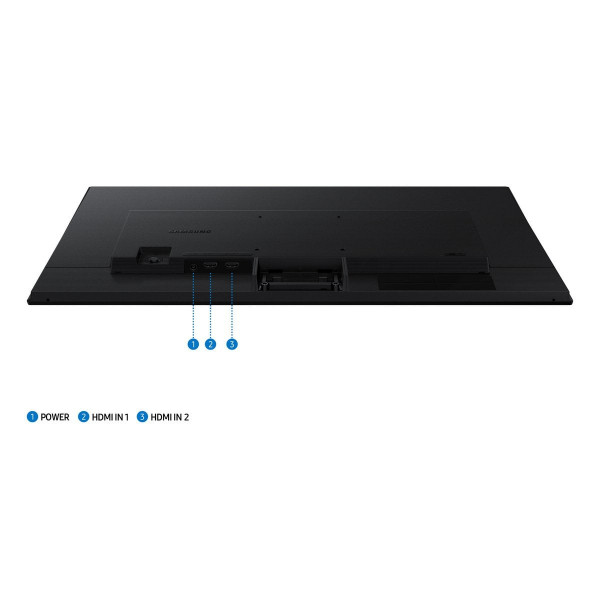 Монiтор Samsung 24" Essential S3 LS27F320 (LS27F320GAIXCI) IPS Black 120Hz