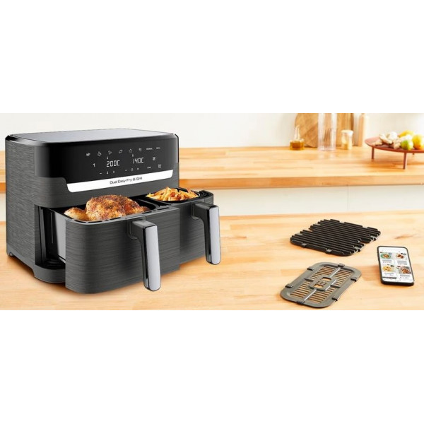 Мультипіч Tefal Dual EasyFry&Grill AirFryer EY905B10