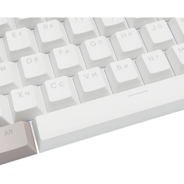 Набір кейкапів Dark Project PBT KS-48 ENG/UA/RU White/Grey (DP-KS-0048)